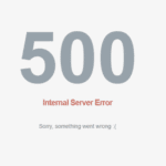 WordPress İç Sunucu Hatası