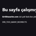 WordPress Çok Fazla Yönlendirme Hatası